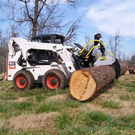 double grapple log grapple skid steer|rotating log grapple attachment.